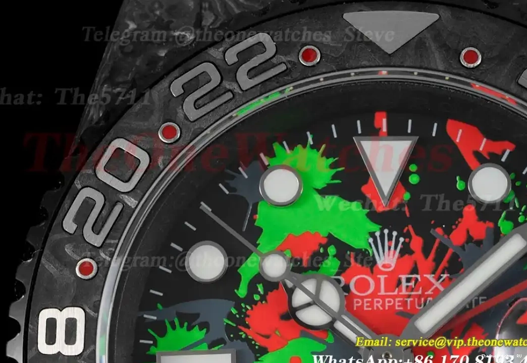 GMT FC DIWF Motley Num A3285 Master 40mm NY DIW Dot II 0503
